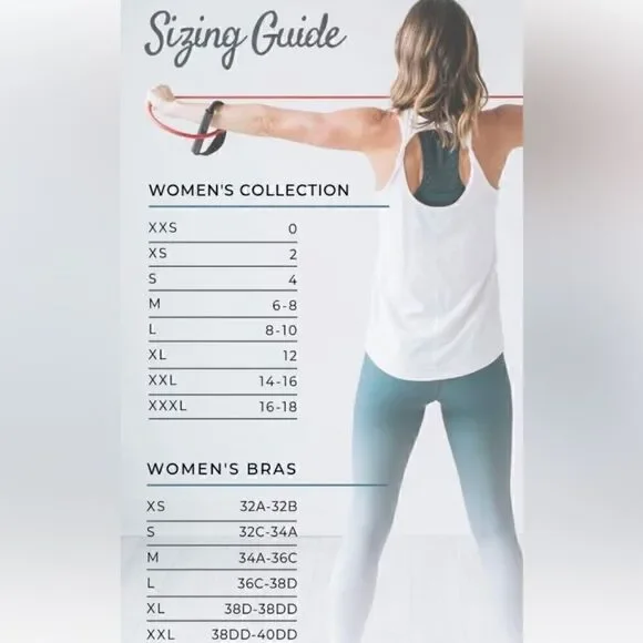 Zyia Active Elegant Muscle Sleeveless Tank Top - Picture 8 of 8